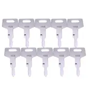 10X Ignition Keys H806 Heavy Equipment Key for Takeuchi Hitachi Gehl 17001-00019