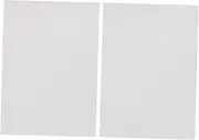 LCSVCCXA 2 Translucent PVC Sheets, Colorful Overlays, Flexible, Portable A4 Stencil, Handmade, Art Lamp, Craftsmanship, Craftsmanship, Pure Clear