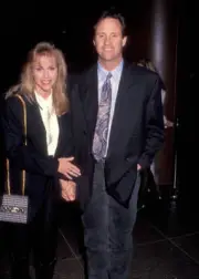 Actor Robert Hays wife musician Cherie Currie at the Article - 1992 Old Photo