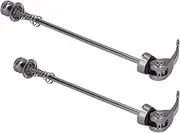ZTTO 2pcs Road Mountain Bicycle Quick Release Skewers Strong Corrosion Resistance High Strength Light Weight and Sturdy Bike Front Rear Skewer Accessory for Mountain Biking