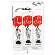 Vandoren Juno Reeds Baritone Saxophone Strength 2 (3 PacK)