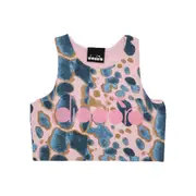 [DIADORA] DIADORA Stretch cotton cropped top Kids 10Y 10Y Multicolor