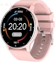 SMT 4 Smart Watch For Women Men 2023 Edition - Fitness Tracker, Heart Rate, Sleep Monitor Digital watch - Smartwatch with Step counter - Waterproof Activity Tracker Compatible with Android, iPhone
