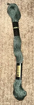 Vtg Madeira 6 Strand Cotton Floss M-501 Green NOS