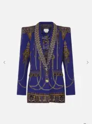 Camilla ‘My Fair Pharaoh’ Peaked Shoulder Blazer