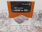 BLACKMAGIC DESIGN CONVMBHS2 Mini Converter HDMI To SDI New Sealed!