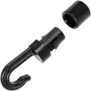 Shock Cord Open End Hooks | Heavy Duty Bungee/Shock Cord End Hook | Fits 3/16 In
