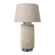 [Florabelle Living] Newland Ceramic Table Lamp Base Cream - Base Only