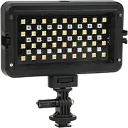 LED Video Light,RGB Colorful 1180LM 15W 36 Double Color LED Bead Video Light 2500k-8500K Color Temperature Dimmable Photography Fill Lamp Plate with 1/4 Screw Mount Bracket