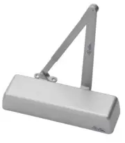 YALE 2701 689 MANUAL HYDRAULIC DOOR CLOSER SILVER HEAVY DUTY INTERIOR