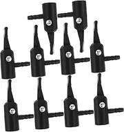 LALADEFIEE Inflator Truck Car Motorcycle Air Pump Converter 10pcs Locking Nozzles for Car Tire Inflator Accessories