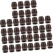 NOLITOY 5sets Chair Leg Floor Protectors Slip Furniture Feet Pads for Table Chair Legs Durable Noise Reducing Covers Easy Installation Design 8pcs*5