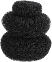 BESTYASH 3pcs Hair Donut Bun Maker Gentle Hair Accessories for Easy Bun Styling Versatile Chignon Tool Create Elegant Looks Effortlessly