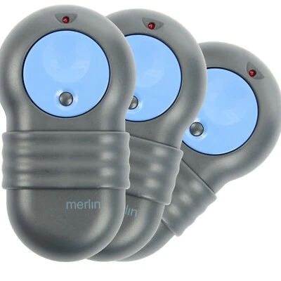 Merlin M802 132A2838 Garage Door Remote Suits Garage Door Opener x3