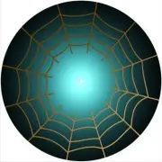 Slipmat Scratch Pad Felt for any 12" Turntable LP DJ Record Player SPIDER WEB 2