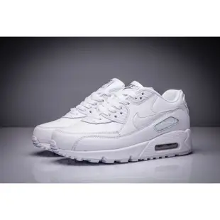 Air Max 90氣墊跑步全白真皮男鞋女鞋