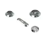 GENUINE SMEG OVEN COOKTOP 4 BURNER SET (NO WOK) SAR93AX1