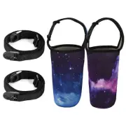 2pcs 30oz Water Bottle Cup Bag with Handle Shoulder Strap for YETI Rtic Atlin