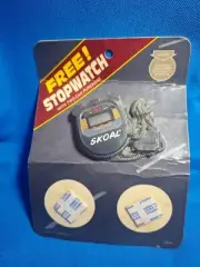 VINTAGE 1994 SKOAL TOBACCO SPORTS TIMER STOPWATCH NIP Package Damaged 85..