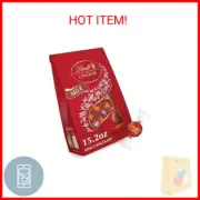 Lindt LINDOR Milk Chocolate Candy Truffles, Milk Chocolate with Melting Truffle