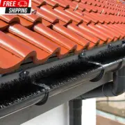 6 Pcs Gutter Brush Guard Leaf Heavy Duty Twigs Filter Garden 92X10Cm Length Home