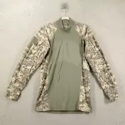Military Army Combat Shirt Flame Resistant Adult Medium Camo Camoflauge USA