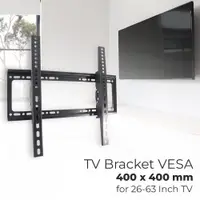 在飛比找蝦皮購物優惠-電視支架壁掛式 VESA 400x400mm 適用於 26-