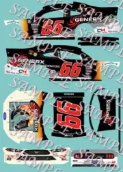 2023 Ryan Newman 66 - Generx Xfinity 1/64 Peel&Stick Decals