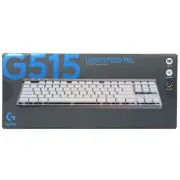 Logitech G515 Lightspeed TKL Wireless Gaming Keyboard - White English Tactile (9
