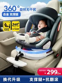 在飛比找樂天市場購物網優惠-俏貝比兒童安全座椅汽車用嬰兒寶寶車載360度旋轉 0個月-1