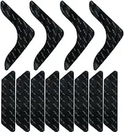 WELSTIK 12 Pack Rug Gripper, Non-Slip Rug Pads, Anti Curling Rug Gripper for Hardwood Floor, Carpet Gripper for Area Rugs, Double Sided and Reusable Rug Gripper,Black