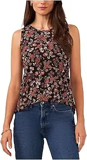 [Vince Camuto] Womens Keyhole Back Cold Shoulder Blouse