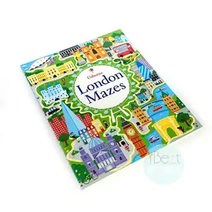 Usborne London Mazes | 外文 | 迷宮 | 繪本 | Usborne