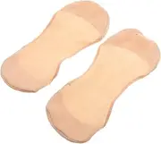 [WESIEVYA] Women's Anti-Slip Socks Low Cut Toe Socks Cotton Boat Non-Slip for Loafers Discreet Hidden for Flats