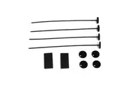 Davies Craig Electric Fan Mounting Hardware Fluid Cooler Mounts Nylon Black Set of 4