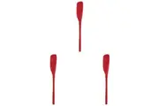 3x Tovolo Flex-Core All Silicone Nylon Jar Scraper Cook Baking Utensil Cayenne