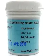 Increased concentration Diamond polishing paste 20/14 micron. 40g - 30 carat