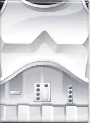 Star Wars I Am StormTrooper Chest Image Refrigerator Magnet NEW UNUSED