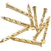 M-D Building Products 21485 1-1/4-Inch Screw Nails for Carpet Metal 12 Per Pack