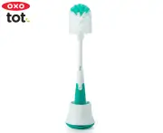 OXO Tot Bottle Brush w/ Detail Cleaner & Stand - Teal