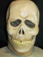 *PRIZE! Bone Skeleton Head Skull Latex Mask Horror Legends Studios Not Don Post