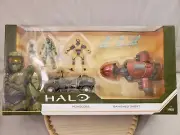 Halo Infinite Figure Set with Mongoose Master Chief / Banished Ghost - New!!