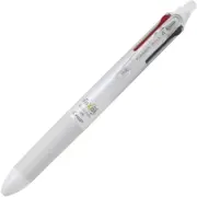 Pilot Frixion Ball Knock 4-Color Gel Ink Multi-Pen, White (LKFB-80EF-W)