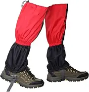 [JONGYA] Leg Gaiters,Snow Gaiters,for Skiing,Climbing,Hunting,Camping Snake Bite Protection,Waterproof Lightweight and Adjustable Hiking Leg Cover Gaiters