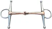 harayaa Horse Snaffle Bit, Practical Horse Ring Snaffle Bit Stainless Steel for Outdoor