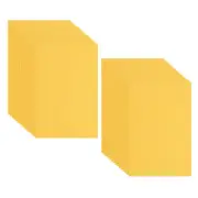 30 Pack EVA Foam Sheets, 12" x 8" 2mm Thick Foam Paper, Golden Yellow