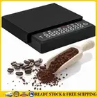 Digital Coffee Scale 0.1g High Precision Scale Home Barista Accessories (Black)