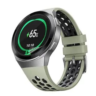 【o-one台灣製-小螢膜】HUAWEI Watch GT2e 46mm手錶滿版全膠螢幕保護貼 兩入組(曲面 軟膜 SGS 自動修復)