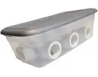 8 PORT 6 QUART QUAIL & CHICK PORT FEEDER NO WASTE FEED SAVER CHICKEN COTURNIX US
