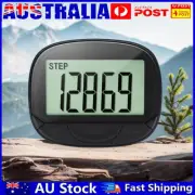 Electronic Pedometer Clip-On Pedometer Step Counter Large Screen for Women Men A